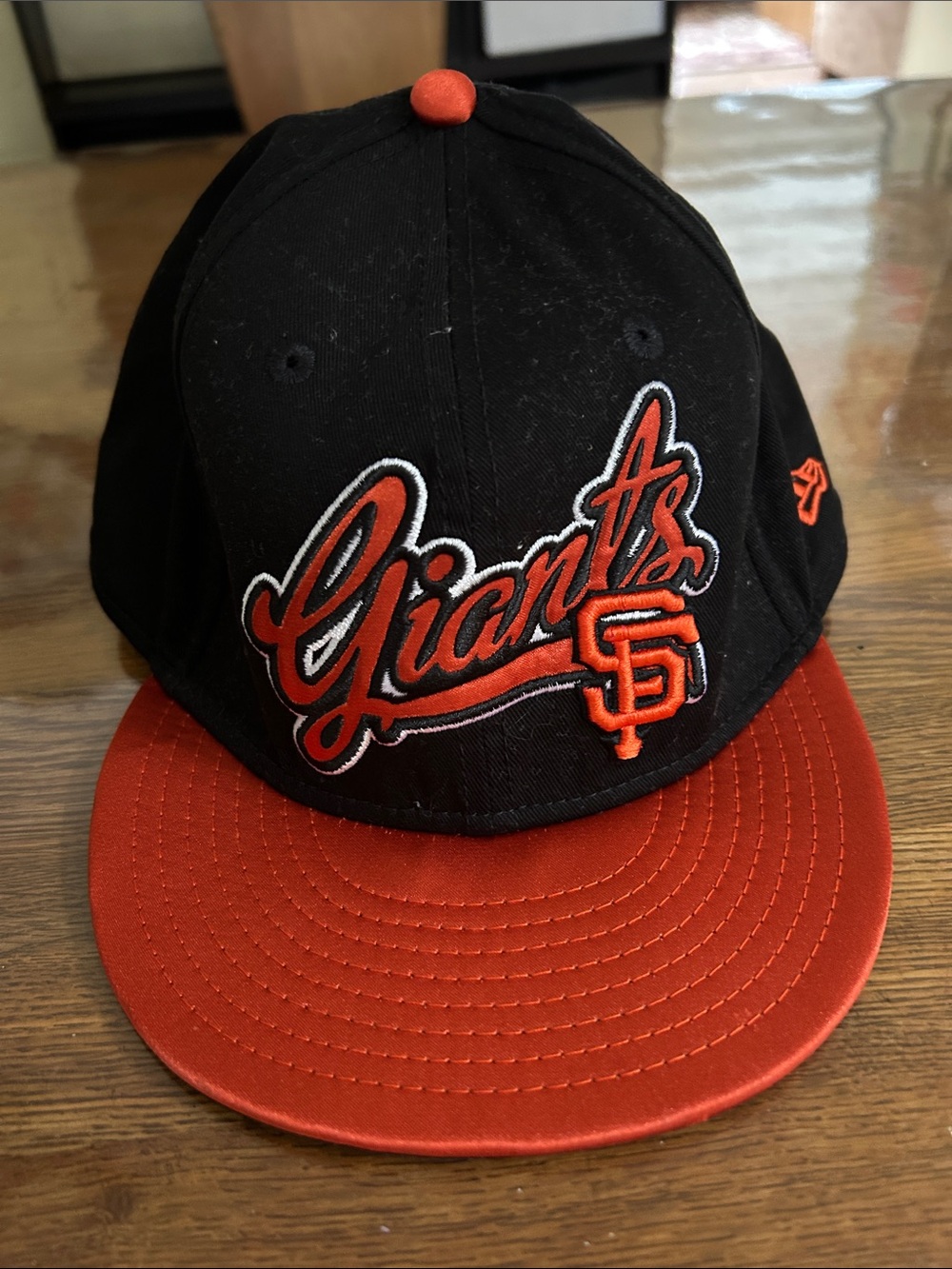New Era Cap MLB San Francisco Giants Black Orange 9FIFTY Snapback Hat